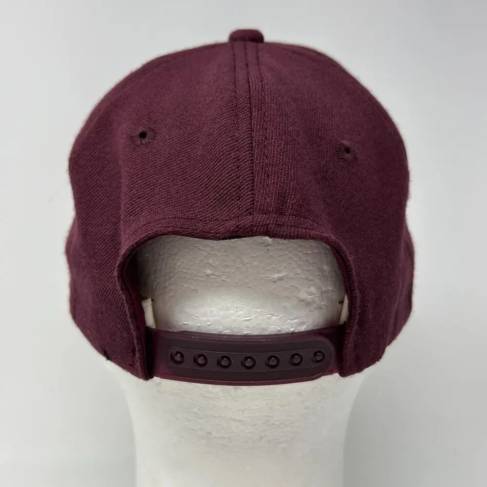 Vintage 90s Washington Redskins Hat Baseball Cap Commanders AJD Snapback Red - Picture 3 of 16